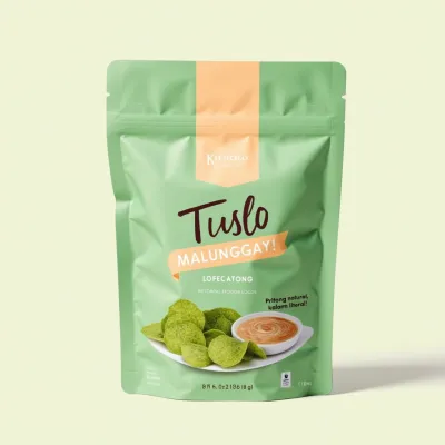 AI-Generated Food pouch packaging for Food and Snacks
