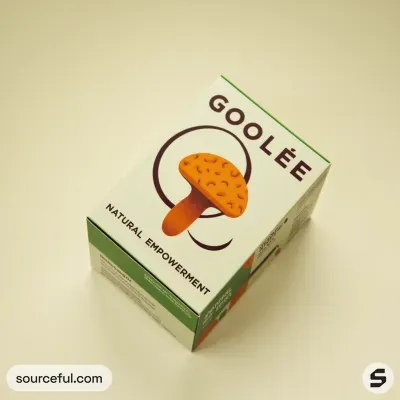 AI-Generated illustrative carton box packaging