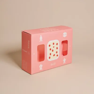 AI-Generated packaging for Shipping box in the Food and Snacks industry