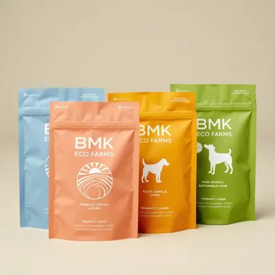 AI-Generated packaging for Food pouch