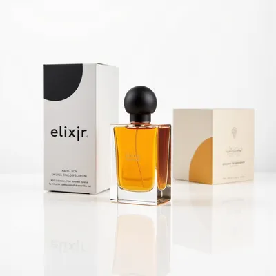 AI-Generated packaging for Perfume bottle