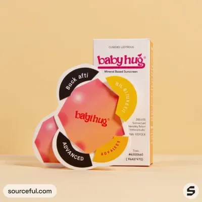 AI-Generated charcoal carton box packaging