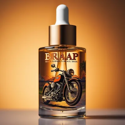 AI-Generated packaging for Dropper bottle