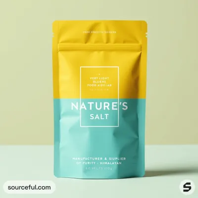 AI-Generated packaging for Food pouch in the Gourmet and Specialty Foods industry