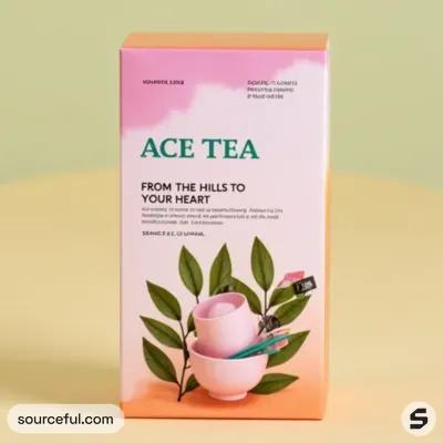 AI-Generated packaging for Carton box in the Beverages industry