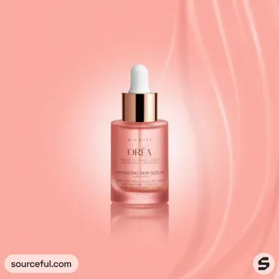 AI-Generated packaging for Dropper bottle in the Beauty and Personal Care industry