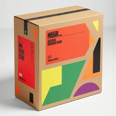 AI-Generated packaging for Shipping box