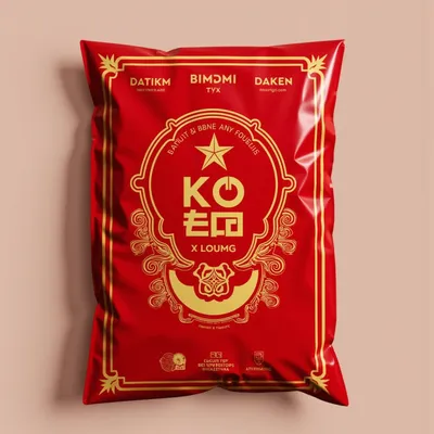 AI-Generated packaging for Plastic mailing bag