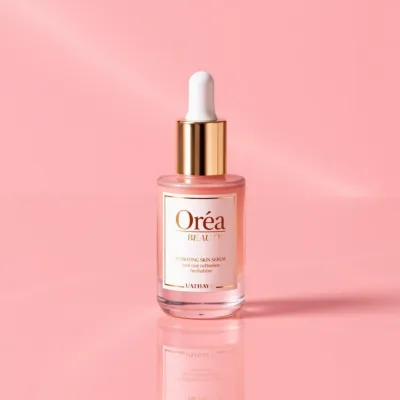 AI-Generated packaging for Dropper bottle in the Beauty and Personal Care industry