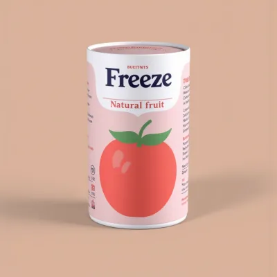 AI-Generated packaging for Tube in the Food and Snacks industry