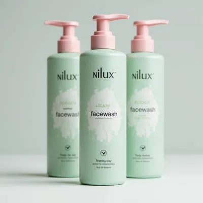 AI-Generated Pump bottle packaging for Beauty and Personal Care