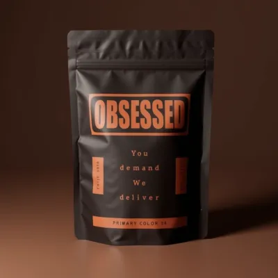 AI-Generated packaging for Food pouch in the Food and Snacks industry