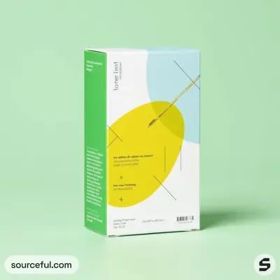 AI-Generated white dropper bottle packaging