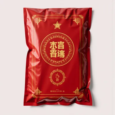 AI-Generated packaging for Plastic mailing bag