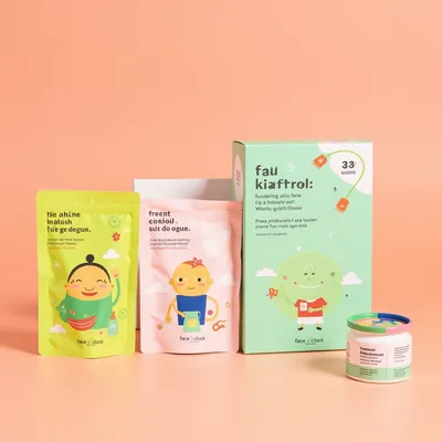 AI-Generated packaging for Shelf display box