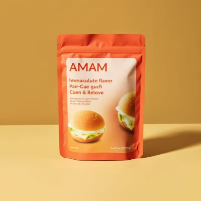 AI-Generated packaging for Food pouch