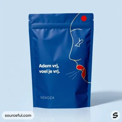 AI-Generated packaging for Food pouch