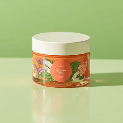 AI-Generated packaging for Food glass jar