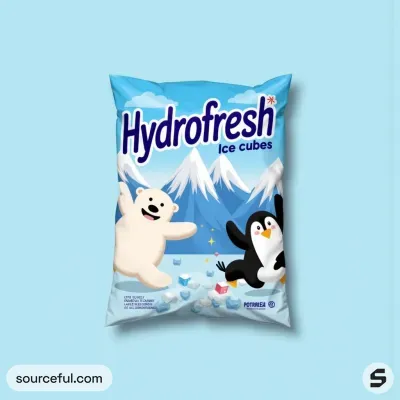 AI-Generated packaging for Plastic mailing bag in the Alcoholic Beverages industry