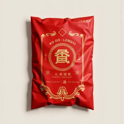 AI-Generated packaging for Plastic mailing bag