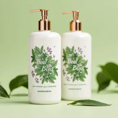 AI-Generated packaging for Pump bottle