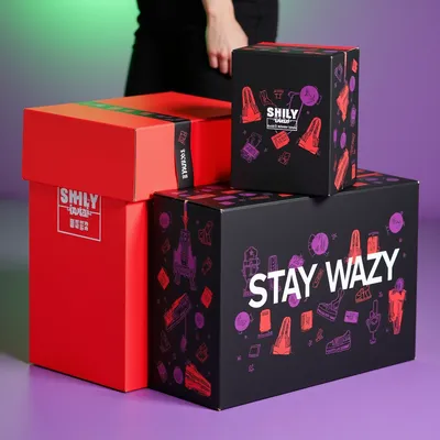 AI-Generated packaging for Shipping box