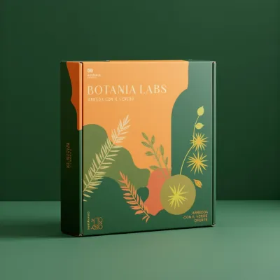 AI-Generated modern mailer box packaging