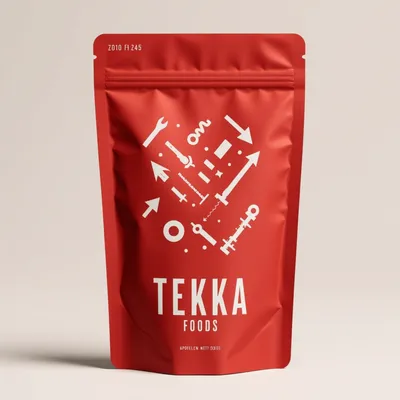 AI-Generated packaging for Food pouch