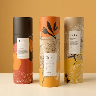 AI-Generated packaging for Tube