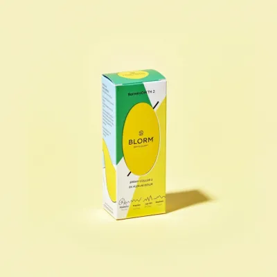 AI-Generated packaging for Dropper bottle in the Health and Wellness industry