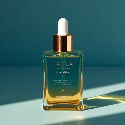 AI-Generated packaging for Dropper bottle