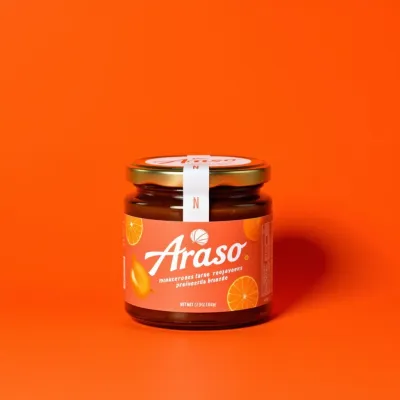 AI-Generated packaging for Food glass jar