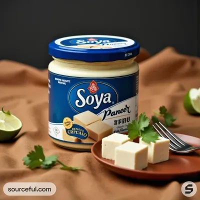 AI-Generated packaging for Food glass jar in the Packaged Foods industry