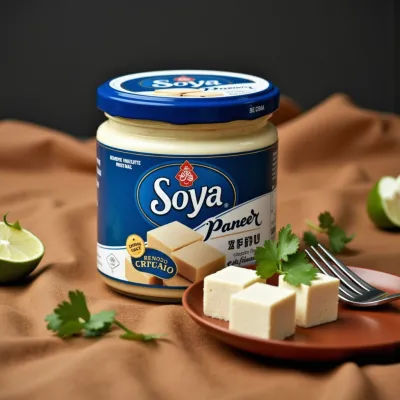 AI-Generated packaging for Food glass jar in the Packaged Foods industry