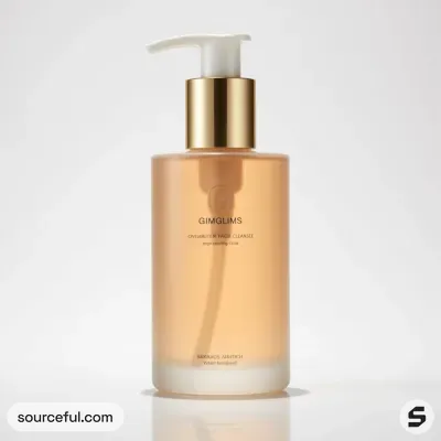 AI-Generated packaging for Pump bottle in the Beauty and Personal Care industry