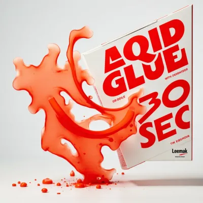 AI-Generated white carton box packaging