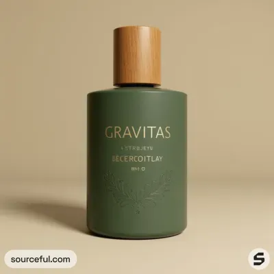 AI-Generated packaging for Perfume bottle