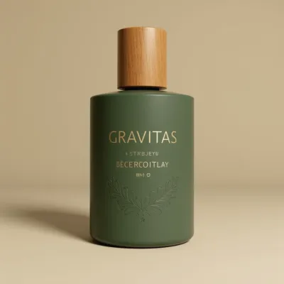AI-Generated packaging for Perfume bottle