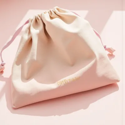 AI-Generated packaging for Drawstring bag