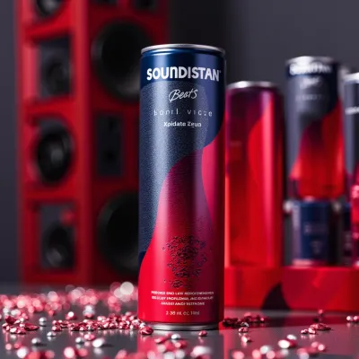 AI-Generated packaging for Drinks can