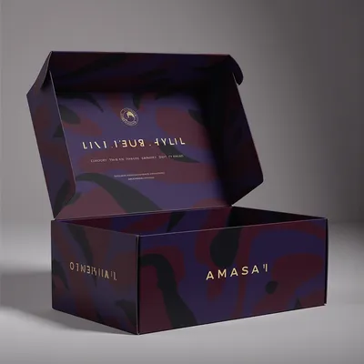 AI-Generated packaging for Mailer box