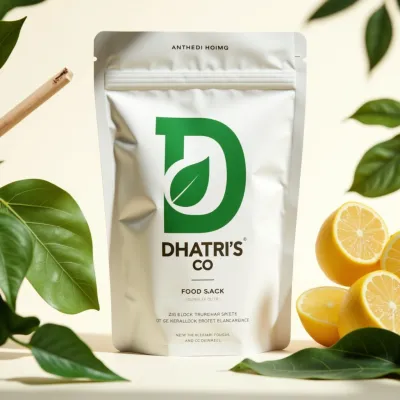 AI-Generated packaging for Food pouch