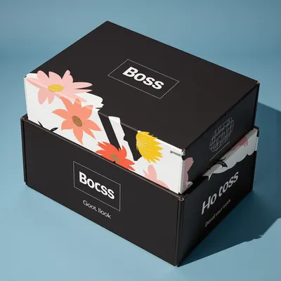 AI-Generated packaging for Mailer box