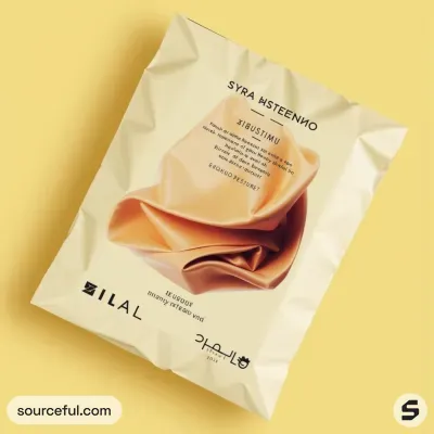 AI-Generated packaging for Plastic mailing bag in the Beauty and Personal Care industry