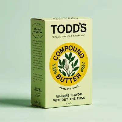 AI-Generated black carton box packaging