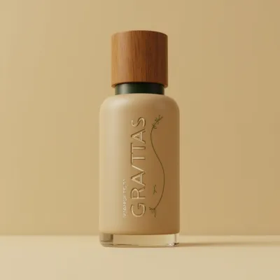 AI-Generated packaging for Perfume bottle