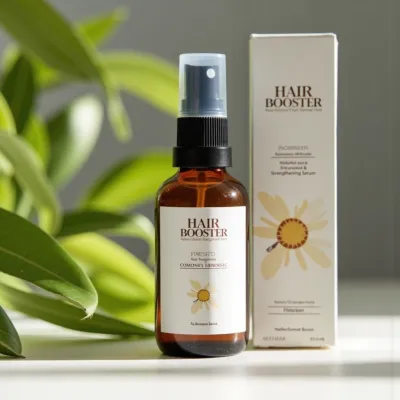 AI-Generated packaging for Mist spray bottle in the Haircare Products industry