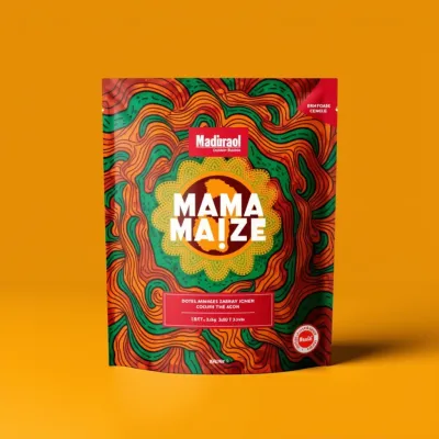 AI-Generated Food pouch packaging for Food and Snacks