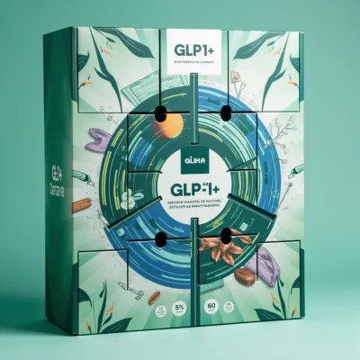 AI-Generated packaging for Advent calendar in the Food and Snacks industry