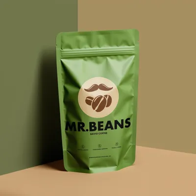 AI-Generated Food pouch packaging for Packaged Foods